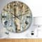 Designart 'White Birch Forest Ii Farmhouse Wall Clock